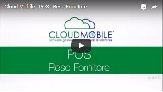 Cloud Mobile - Pos Reso fornitore
