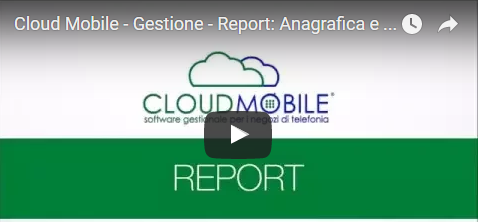 Cloud Mobile - Gestione Report: Anagrafica e Canvass